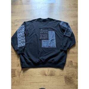 Acne Studios Franklin Stamp Oversized Hoodie